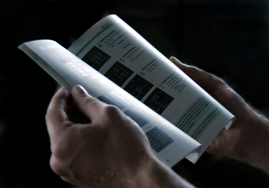 Reading a Manual